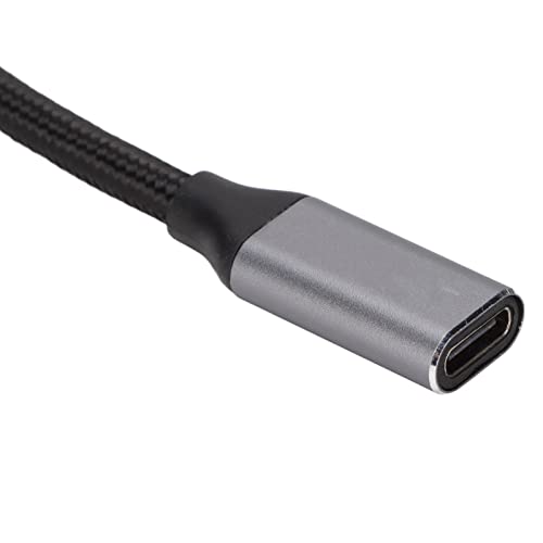 USB-C-Verlängerungskabel, HD 4K USB 3.1 GEN2 Rechtwinkliger Stecker auf Buchse Verlängerungskabel 5A 100W PD Schnellladung 10Gbps Datenübertragung Typ C Kabel (25cm) von ciciglow