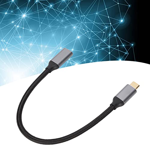 USB C Verlängerungskabel, HD 4K USB 3.2 GEN2 Stecker auf Buchse Verlängerungskabel 5A 100W PD Schnellladung 10Gbps Datenübertragung Typ C Kabel (25cm) von ciciglow