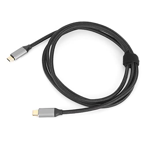 USB C auf USB C Kabel, DC 20V 5A 100W PD Typ C Schnellladekabel USB 3.1 Doppelkopf Stecker Kabel für Handy Tablet Laptop (1,5m) von ciciglow