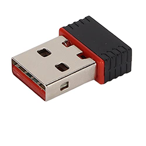 USB-WLAN-Adapter, 11n-Technologie-Wireless-Netzwerkadapter für PC-Desktop, WLAN-Dongle, USB 2.0, Unterstützt WIN2000, XP, Vista, WIN7, OS X, Linux von ciciglow