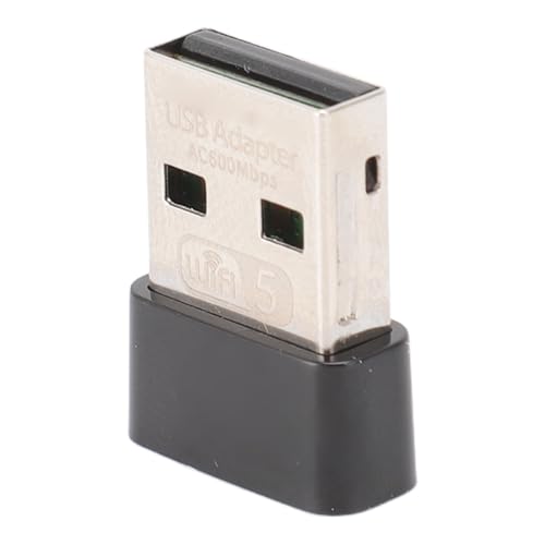USB-WLAN-Adapter, Unterstützt MU MIMO 600 Mbit/s und 2,4 G 5 G Dualband Wireless Network Transceiver für Windows für Linux von ciciglow