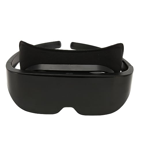 VR-Brille, 4K HD 3D IMAX Smart Glasses Myopiefreundliche Tragbare Videobrille, 4000-mAh-Akku VR-Brille für Spielvideos von ciciglow