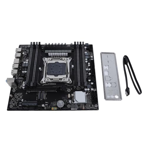 X99E Gaming Motherboard, LGA 2011 Motherboard DDR4 Speicher, PCI E3.0 X16, SATA3.0, NVME M.2 Schnittstelle Computer Motherboard für E5 2666 V3 2673 2696 V3 CPU Prozessor von ciciglow