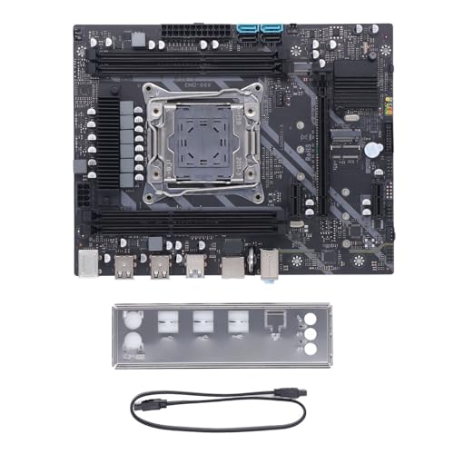 X99M – DM3-Gaming-Motherboard, 4-Kanal-DDR3-PCIex16, M.2-Port, SATA3.0/USB3.0-Schnittstelle, LGA 2011 3 Computer-Motherboard von ciciglow