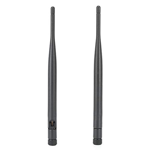 ciciglow 2PCs Router-Antenne mit Hoher Verstärkung 6DBI, 2,4/5G Dualfrequenz, SMA-Schnittstelle für Stabiles Signal, Langlebig und Leicht von ciciglow