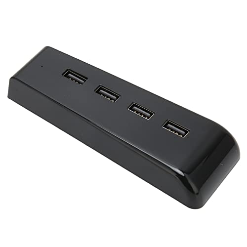 ciciglow 4-Port-USB-Hub für PS5, Hochgeschwindigkeits-Expansion-Hub, Lade-Splitter-Adapter, Erweitert die Spielekonsolen-Ports für PS5, PS4, PS3 für Xbox One-Konsolen und PC-Laptops von ciciglow