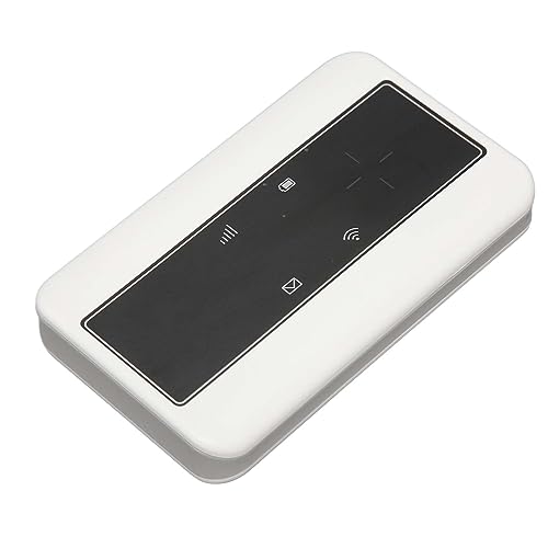 ciciglow 4G LTE Mobiler WLAN-Hotspot mit SIM-Kartensteckplatz, Tragbarer 150-Mbit/s-Hochgeschwindigkeits-WLAN-Router, Unterstützt Mehrere Geräte, 2100-mAh-Akku, Breite Anwendung für von ciciglow