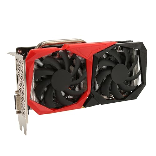 ciciglow 8 GB GDDR6 256-Bit-Gaming-Grafikkarte, 1470 MHz GPU, 14000 MHz Speichertakt, 3 Ausgangsschnittstellen, Zwei Lüfter, PCI Express 3.0 X16 für RTX2060 SUPER von ciciglow