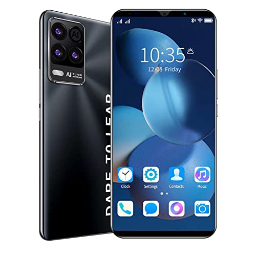 ciciglow 8Pro Smartphone, 5-Zoll-Handys ohne Sperre, RAM 512MB ROM 4 GB, Dual Card Dual Standby, Gesichtserkennung, 2200-mAh-Akku-Handy für Android(Schwarz) von ciciglow