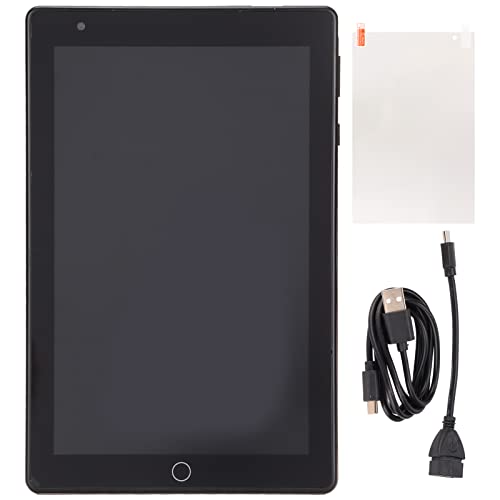 ciciglow Android-Tablet, 8-Zoll-LCD-Bildschirm, 16 GB Speicher, 2600-mAh-Akku, MTK6592 Octa-Core-Tablet-Computer, Dual-SIM, Dual-Standby, DREI-SIM-Slot, HD-Tablet-PC für Android(Dunkelgrau) von ciciglow