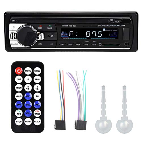 ciciglow Autoradio, Autoradio Bluetooth Freisprecheinrichtung HiFi Verlustfreie Musik Einzelspindel Auto-Speicherkarte Bluetooth 4.0 MP3-Radio-Player mit AUX-Audioeingang, 4-Kanal-Ausgang von ciciglow