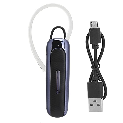 ciciglow Bluetooth-Headset, Kabellos Im Ohrhörer Ultraleichte Freisprecheinrichtung Freie Kopfhörer mit Geräuschisolierung für Unternehmen/Büro/Fahren Standby 50 Stunden(Dunkelblau) von ciciglow