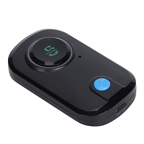 Bluetooth-Transceiver-Empfänger, 3,5-mm-Adapter Schwarz 2 in 1 Wireless-Transceiver, T3 Bluetooth 5.0-Adapter mit Niedriger Latenz Passend für Auto-TV-PC-Lautsprecher von ciciglow