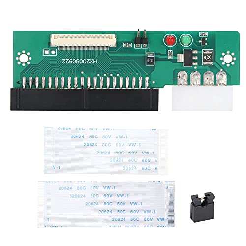 ciciglow CE ZIF auf IDE Adapter, 1,8 Zoll CE ZIF Micro Drive auf 3,5 Zoll IDE 40 Pin Adapter mit 2 Flachkabeln von ciciglow