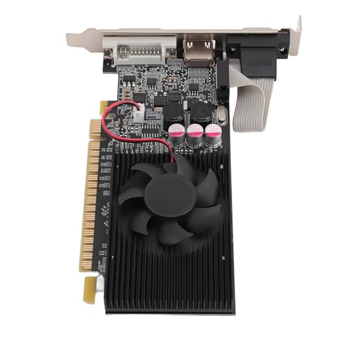 ciciglow Computer-Grafikkarte, 2 GB DDR3 64BIT, Leise Grafikkarte für 11 Zum Ansehen von Filmen von ciciglow