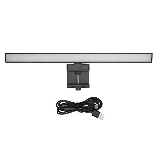 ciciglow Computermonitorlampe, Touch Control Dimming Screen Light Bar mit 3 Farbmodi und 7 Farben RGB, 5V 1A LED Schreibtischlampe Zum Lesen Im Arbeitsstudium von ciciglow