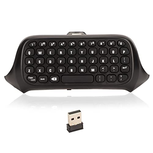 Controller-Tastatur für One, TYX-538 47 Tasten, Tragbare -Wireless-Gaming-Chatpad-Tastatur mit Empfänger für One von ciciglow