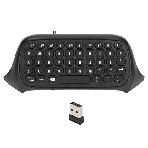 ciciglow Controller-Tastatur für Xbox Series, TYX-586 Wireless Gaming Chatpad Keypad mit Sound und Headset-Anschluss für Xbox Series X Series S One One S(Schwarz) von ciciglow