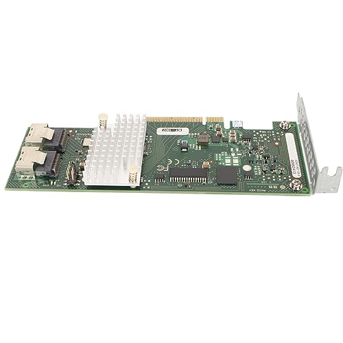 ciciglow Controllerkarte 6 Gbit/s, 2 SAS-Schnittstellen, PCIe-Schnittstelle, Unterstützt Disk Array0 1 10, Hochgeschwindigkeitsübertragung von ciciglow