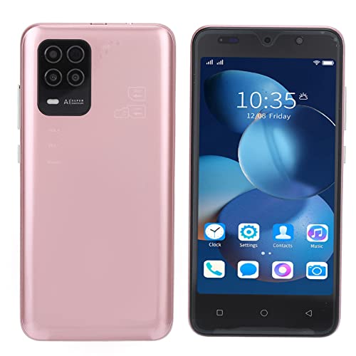 ciciglow Entsperrtes Smartphone, 8Pro Dual Cards Dual Standby 2G/3G Handy RAM 2 GB ROM 32 GB Handy für Android 6 HD Kamera Gesichtserkennung(Rosenrot) von ciciglow