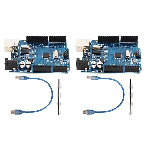 ciciglow Entwicklungsboard, für CH340G Mikrocontroller-Entwicklungsmodul-Kit, 2 KB SRAM und 32 KB Flash-Speicher mit USB-Kabel von ciciglow