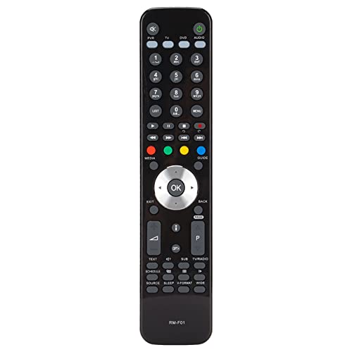 Fernbedienung, RM F01 Fernbedienung Ersatz Silikontasten Gute Signalübertragung für Humax Foxsat HDR HD T2 HDR T2 von ciciglow