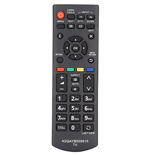 ciciglow Fernbedienung für N2QAYB000815,TV-Fernbedienung Universal-Fernbedienung für TX-L32B6B TX-L32B6BS TX-L32B6E TX-L32B6ES TV von ciciglow