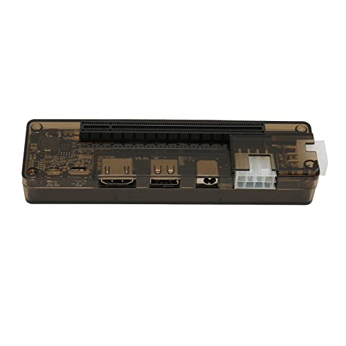 ciciglow Grafik-Dockingstation, 6-Pin-8-Pin-Schnittstellen-Ausgangsdock EXP GDC-Grafikdock Dual TD-kompatibler Switch PCIE-Schnittstelle Externes Laptop-unabhängiges Grafikkarten-Dock von ciciglow