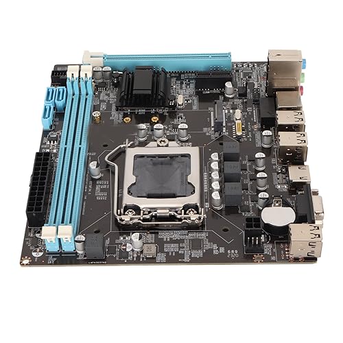 ciciglow H61 Mining Mainboard LGA 1155 mit NVME M.2, WLAN, VGA HD, 6 USB2.0 3 SATA2.0 ITX Motherboard, Unterstützt CPUs der I3 I5 I7 Serie von ciciglow