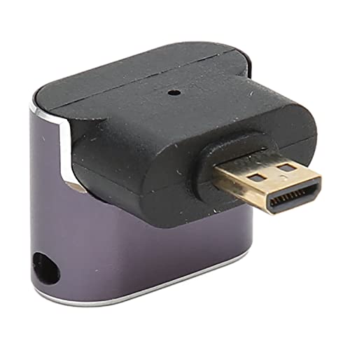 ciciglow HD-Buchse auf Micro-HD-Adapter, 8K HD 48 Gbit/s HDMI-Buchse auf Micro-HDMI-Konverter für Monitore, Projektoren, Computer, Kameras, LED-Anzeige von ciciglow