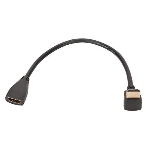 ciciglow HDMI-Verlängerungskabel, 270-Grad-Winkel, HDMI-Typ-A-Stecker auf HDMI-Typ-A-Buchse, Kabeladapter für Computer, AV-Receiver, Fernseher, Kabelboxen von ciciglow