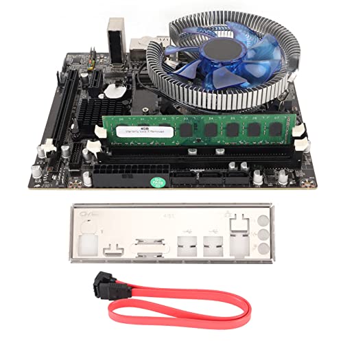 ciciglow HM55 Motherboard, für I3 530CPU Dual Channel DDR3, PCIE 16X 32 Gbit/s, SATA2.0, M.2 HDMI VGA Schnittstelle, USB 3.2/2.0 M ATX Desktop Motherboard von ciciglow