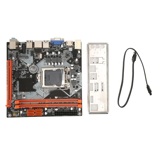 ciciglow ITX H110 Motherboard, Dual Channel DDR4 4xSATA3.0 PC Motherboard LGA1151 Maximal 32 GB Vollfestkondensatoren Gaming Motherboard von ciciglow