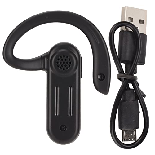 ciciglow Kabellose Bluetooth-Kopfhörer, für Geschäftsreisen, Reisen, Kabelloser Bluetooth-Ohrhörer V5.2, Kopfhörer-Ohrbügel-Design, LED-Digital-wasserdichtes Business-Headset von ciciglow