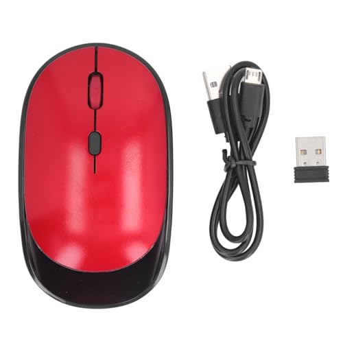 ciciglow Kabellose Maus, Bluetooth/2,4 G, Tragbare Computermäuse, 1000/1200/1600 DPI, Leise, Kabellose Maus mit USB-Empfänger von ciciglow