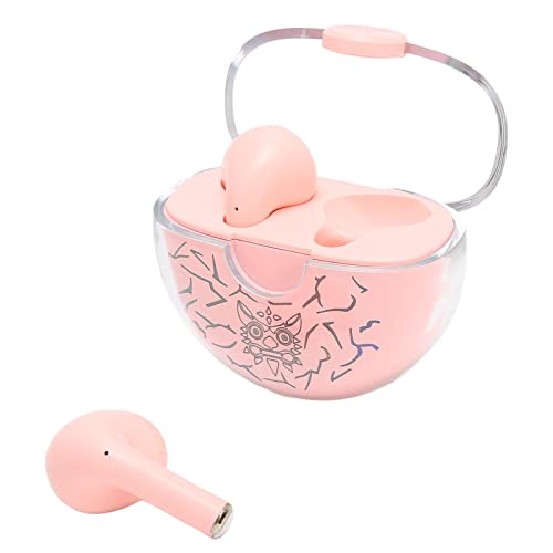 ciciglow Kabellose Ohrhörer, T35 Bluetooth-Kopfhörer, Stilvoller HiFi-Stereo-Sound, Intelligente Geräuschunterdrückung, Kabellose Ohrhörer mit USB-C-Aufladung(Rosa) von ciciglow