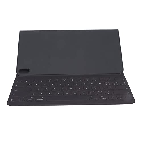 ciciglow Kabellose Smart-Tastatur, Faltbare Smart-Tastatur in Voller Größe, 64 Tasten, Tablet-Smart-Tastatur, Tragbare Leder-ABS-Tastatur für IOS Tablet Pro 12,9 Zoll, 3. Generation 2018 von ciciglow