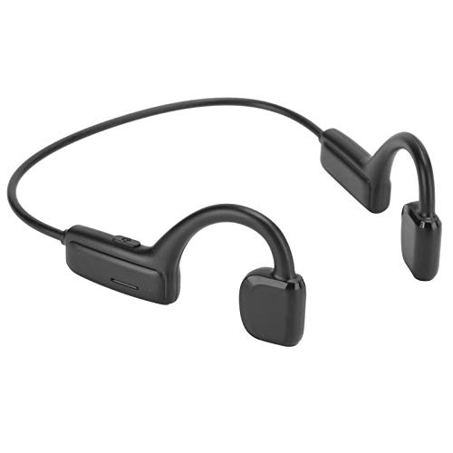 ciciglow Kabellose Sport-Kopfhörer, Ring Open Ear Air Conduction-Kopfhörer, Schweißresistente Sport-Kopfhörer, 10 Stunden Spielzeit-Headset für Musik von ciciglow