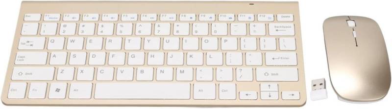 ciciglow Komfortable Ergonomie 2,4 G Slim Silent USB mit 78Tasten Kompakte Tastatur- und Maus-Set, Kabellose Tastatur Maus kombination 78 Tasten Kompakte Computer von ciciglow