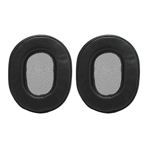 Kopfhörer-Pads, 2 Stück Ersatz-Kopfhörer-Ohrpolster Schwamm + PU-Headset Ohrpolster Ohrpolster Abdeckung Passend für MDR-1A 1A-DAC 1A-BT Kopfhörer von ciciglow