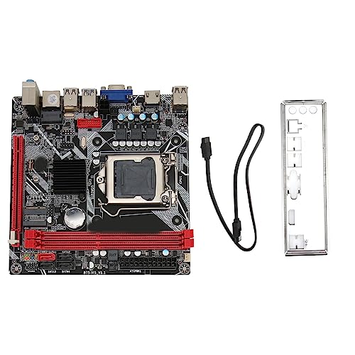 ciciglow LGA 1155 Computer-Motherboard, B75 MS Desktop-Motherboard-Mainboard, DDR3-Speicher NVME M.2 WiFi M.2 USB3.0 SATA3.0 ITX-Motherboard von ciciglow