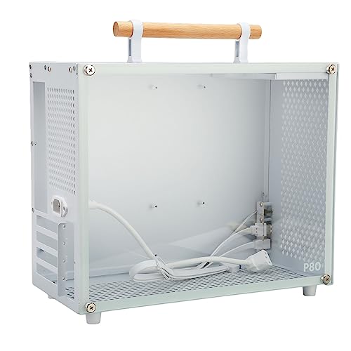 Micro MATX-PC-Gehäuse, Front-I/O-USB3.0-Typ-C-Anschluss, Unterstützt ATX-Netzteil, 2 X 2,5-Zoll-SSD, CPU-Kühlkörper, Tragbares 15,5-Liter-PC-Gehäuse für I7 13700K für Micro MATX-PC-Gehäuse, Front-I/O-USB3.0-Typ-C-Anschluss, Unterstützt ATX-Netzteil, 2 X 2,5-Zoll-SSD, CPU-Kühlkörper, Tragbares 15,5-Liter-PC-Gehäuse für I7 13700K für von ciciglow