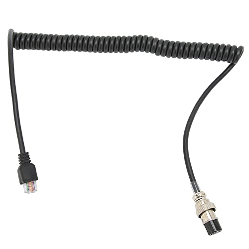 ciciglow Mikrofonkabel, Funkmikrofonkabel Ersatz-Handmikrofon-Adapterkabel für FT-847 FT840 FT-1000 FT-2000 FT920 FT950 FT-DX5000 von ciciglow