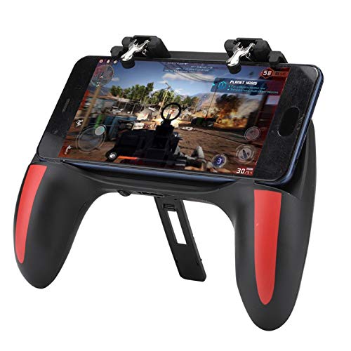 ciciglow Mobile Game Controller, PUBG Mobile Game Controller Gaming Grip Smartphone Gamepad Telefon Game Controller mit Dual Cooling Fans(5000mah) von ciciglow