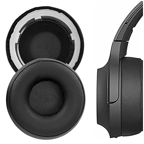 ciciglow Ohrpolster, Kopfhörer Ersatz-Ohrpolster Protein-Leder-Schaumstoff-Ohrpolster für Sony WH-H800 Headset(Schwarz) von ciciglow