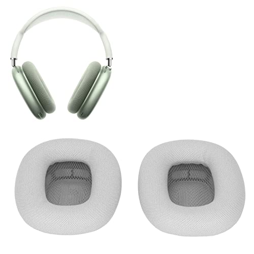 Ohrpolster für , 2 x Kopfhörer-Ohrpolster Ersatz Weicher Memory-Schaum und Protein-Leder Headset-Ohrpolster Ohrenschützer Kopfhörerteile(grau) von ciciglow
