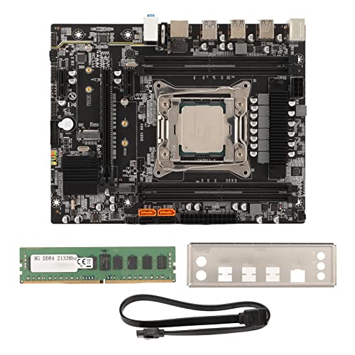 ciciglow PC-Motherboard, für Intel H81-Serie LGA 20113 CPU DDR4-Motherboard, Speicher 8G DDR4 RECC-Server, mit M.2-PCIE- und M.2-SATA-Schnittstelle von ciciglow