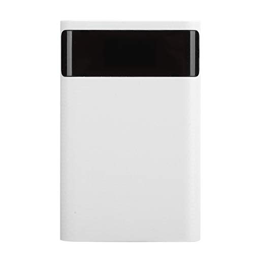 ciciglow Power Bank Kit DIY, 4 X Tragbare DIY Power Bank Case Box Kein Schweißen Mobile Power Case Kit Zum Aufladen(Weiß) von ciciglow
