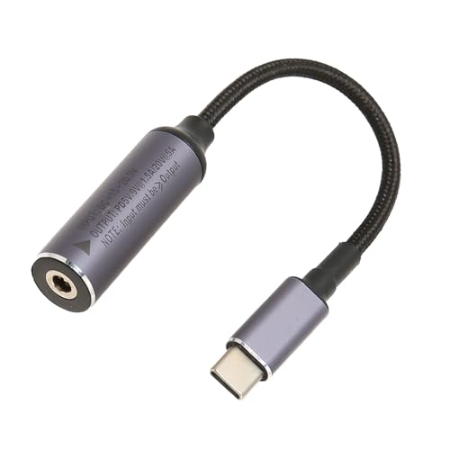 ciciglow Power PD-Ladekabel, DC 3,5 Mm X 1,35 Mm Buchseneingang auf Typ-C-Stecker-Ladekabel, 100 W DC auf Typ-C-Kabel für Tablet-PC, Laptop, Telefon von ciciglow