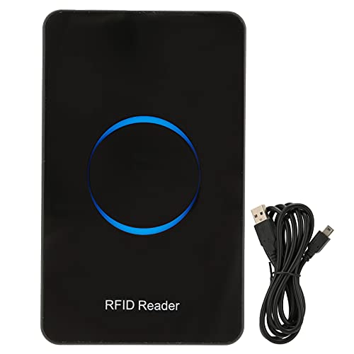 ciciglow RFID-Leser, USB-Smart-ID-Kartenleser Kompatibel mit Windows für Zugangskontrolle Verbrauch Hotelschlösser Wasserzähler Stromzähler Gaszähler und Tiermanagement von ciciglow
